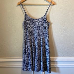 H&M Bandana Print Fit & Flare Dress